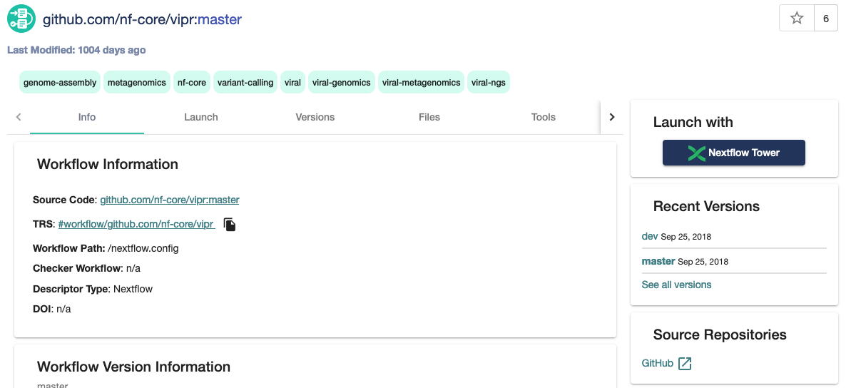 Nextflow workflow