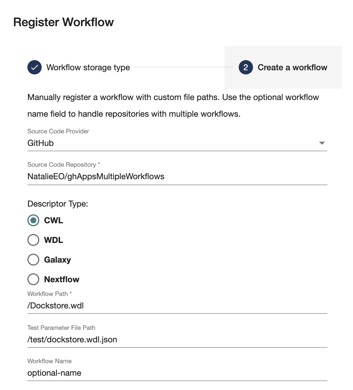 Workflow to Migrate